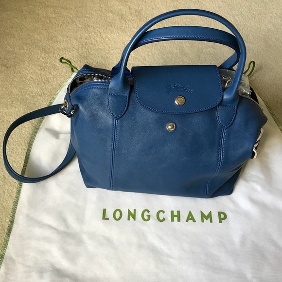 Longchamp Le Pliage cuir small crossbody Longchamp Le Pliage cuir small crossbody